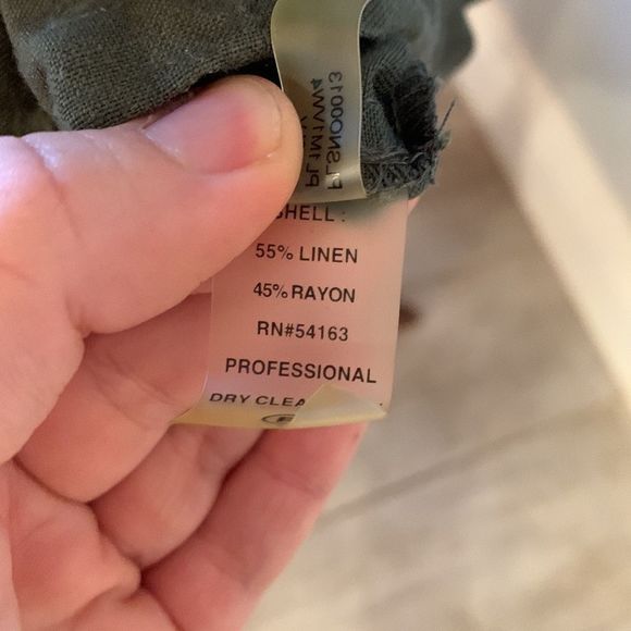 [Marvin Richards] Green Military Belted Dress - Size 4 - Picture 6 of 6